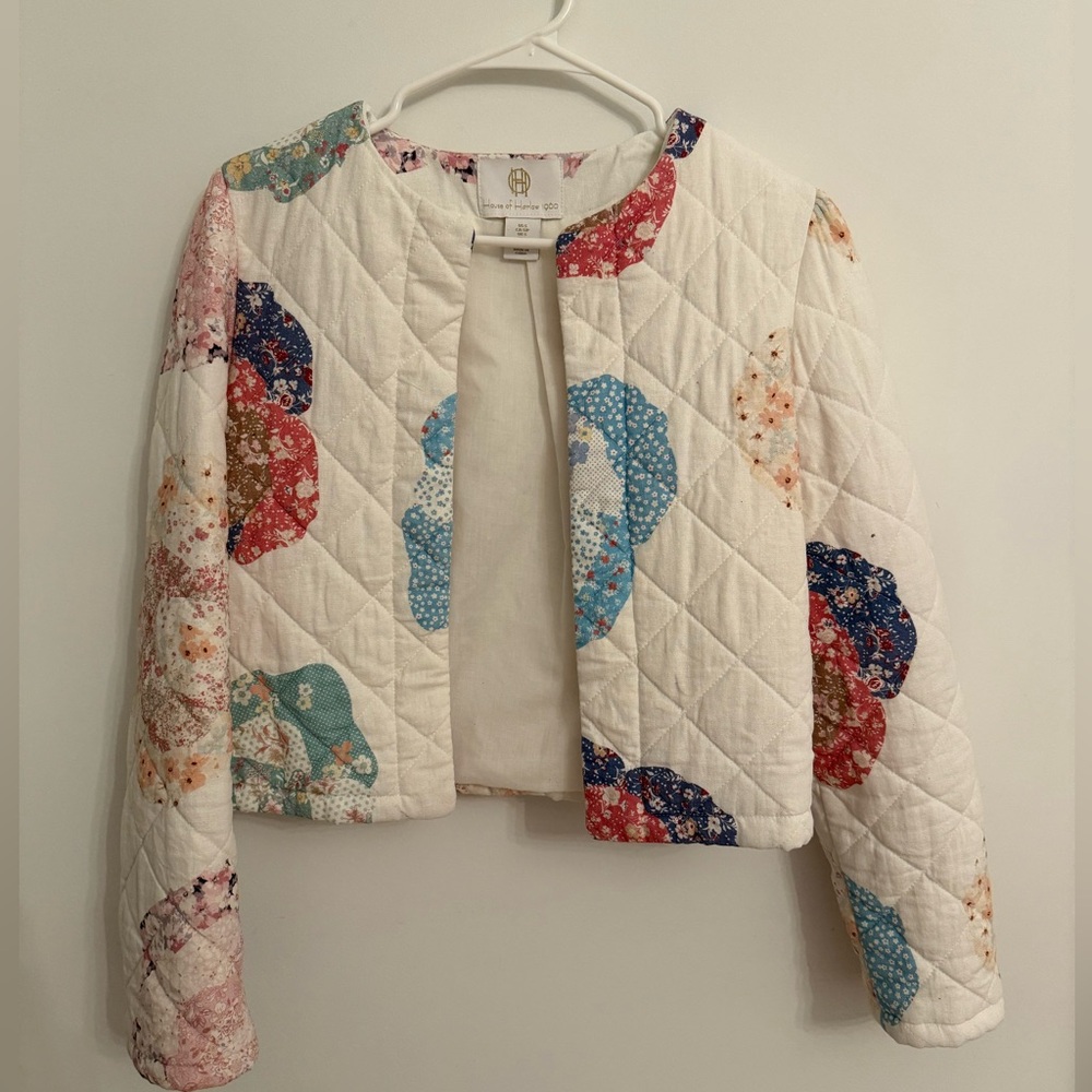 HOUSE OF HARLOW - Patchwork Quilted Jacket